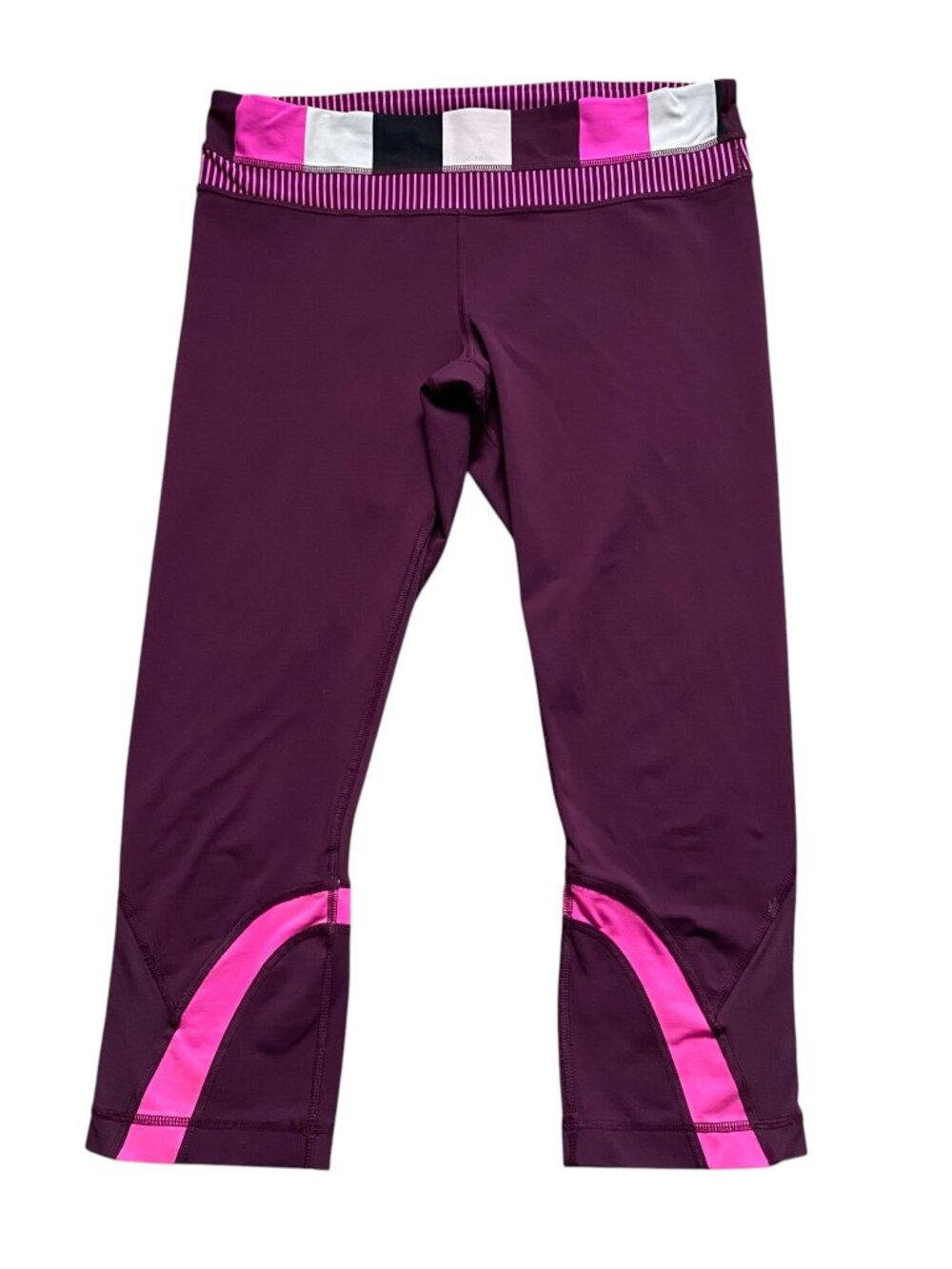 Lululemon Run Inspire Crop II Leggings Womens Size 10 Athletic Athleisure